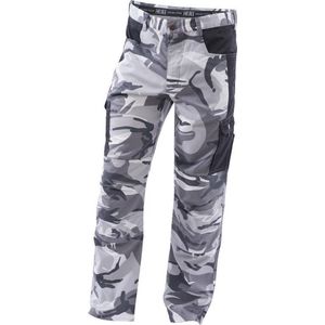 Camouflage broek wit maat XXL