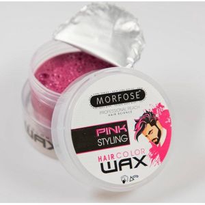Morfose Haircolorwax/ Haarkleur wax - Pink 100ml