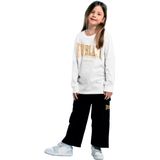 Everlast - LFS FW - T-shirt - Goud - Lange Mouwen - 8 Years Meisjes
