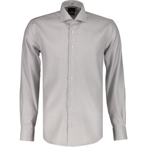 Jac Hensen Overhemd - Modern Fit - Bruin - 45