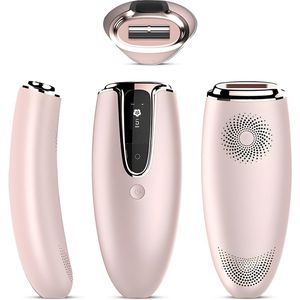 Rock&Rose IPL Ontharingsapparaat – 500.000 Flitsen – Permanente Haarverwijdering – Voor Lichaam & Gezicht – Pijnloos & Veilig – IPL Laser Epilator