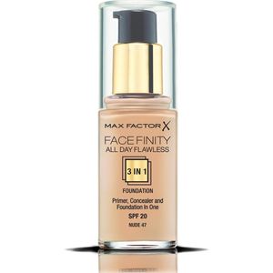 Max Factor Facefinity All Day Flawless 3-in-1 Liquid Foundation - 047 Nude