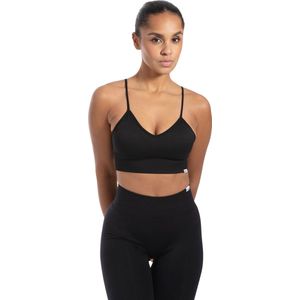 Smilodox - Alma - Sportbeha - V-hals - Ondoorzichtig - Uitneembare Cups - Verstelbare Bandjes