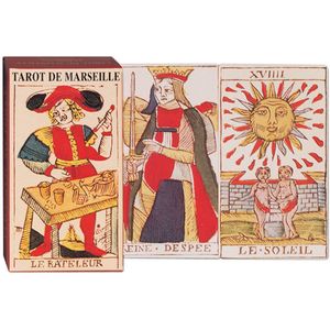 Tarotkaarten voor beginners, 78-delige deckset, gids voor grappige