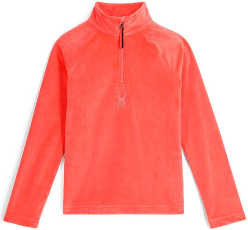 Spyder - Shimmer Bug - Fleece - Oranje - Halve Rits