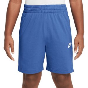 Nike - K NSW Club Knit Short - Comet Blue/White - Korte Broeken