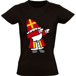 Sinterklaas DAB Dames T-shirt - sinterklaaskado - pakjesavond - december