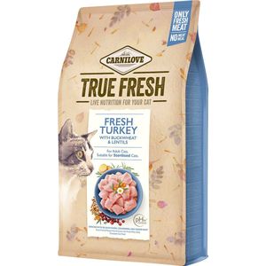 Carnilove True Fresh kalkoen adult cats 4,8 kg