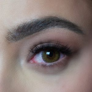 Realistische Kleurlenzen - Ochre - Blister Editie - Complete Set - Jaarlenzen - Inclusief Lenzen Bakje en Applicators