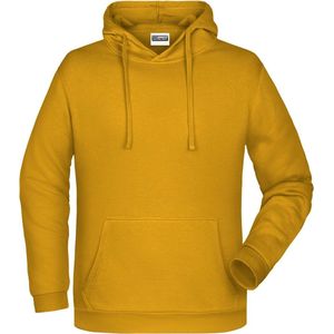 James And Nicholson Heren Basis Hoodie (Goudgeel)