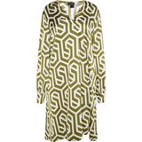 DreiMaster - Midi-jurk - Gebroken Wit - Dames