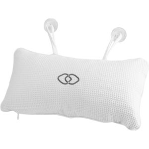 Non Slip Bathtub Spa Pad, Bath Pillow with Suction Cups for Head and Neck Support