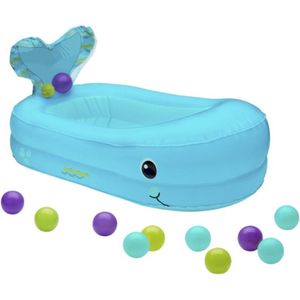 Infantino - Opblaasbaar Baby Zwembad Walvis - Babybadjes & accessoires