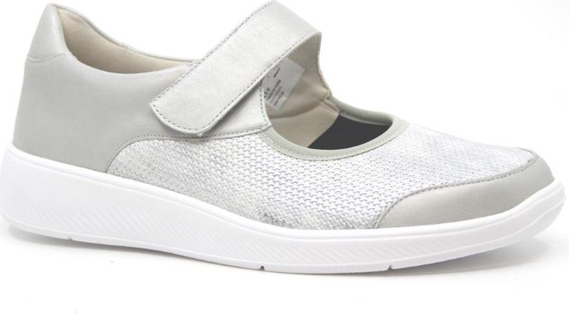 Solidus - 56501 - Bandschoen - Grijs Metallic - Wijdte H