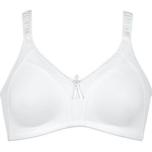 Naturana katoenen soft BH zonder beugels maat 90C wit