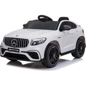 Mercedes GLC coupe - Elektrische kinderauto - 12V Accu Auto - Voor Jongens en Meisjes - Afstandsbediening - Wit