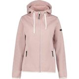 ICEPEAK Functionele fleece jas 'AUEN'  mauve / wit