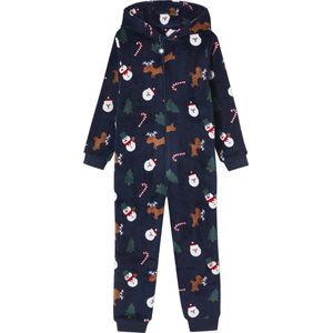 Vertbaudet - Onesie - Kerst - Jongens - Pluche Tricot - Met Rits