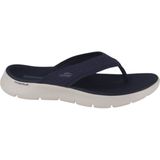 SKECHERS GO WALK FLEX SANDAL - Schoenen - Marineblauw - Veganistische Materialen
