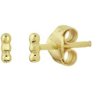 Glams oorknoppen bolletjes - Zilver