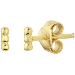 Glams oorknoppen bolletjes - Zilver