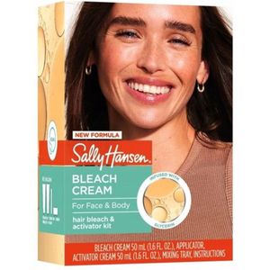 Sally Hansen Bleach Cream - Haarverf voor Gezicht en Lichaam - Vegan, 100 ml
