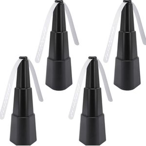 Vliegenafweerventilator voor binnen en buiten - Tafeltafels insectenafweerventilator met 2 waaierbladen - 4 stuks