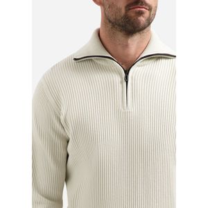 Trui met hoge kraag en rits