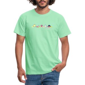 Hello Kitty En Vrienden Achterste T-Shirt Heren