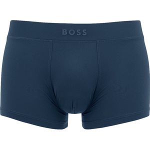 HUGO BOSS trunk (1-pack) - heren boxer kort microfiber - blauw - Maat: L
