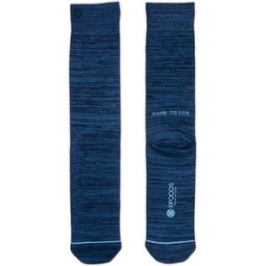 XPooos Essential Bamboo Sokken Blauw Mel. 67004, Maat 43/46