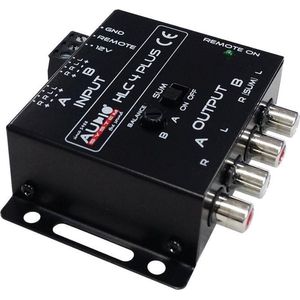 AUDIO SYSTEM 4-weg high-low adapter voor OEM radio's