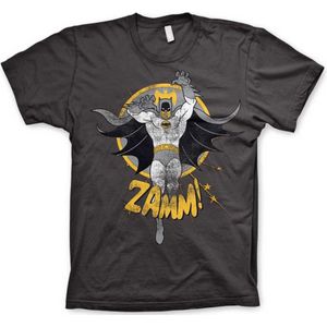 DC Comics Batman Heren Tshirt -3XL- Zamm! Grijs