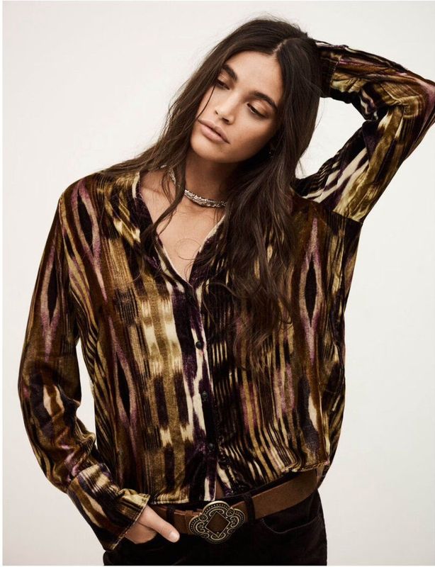 BA&SH - Blouse Khaki Ba&sh Vany Blouse Khaki 1h25vany