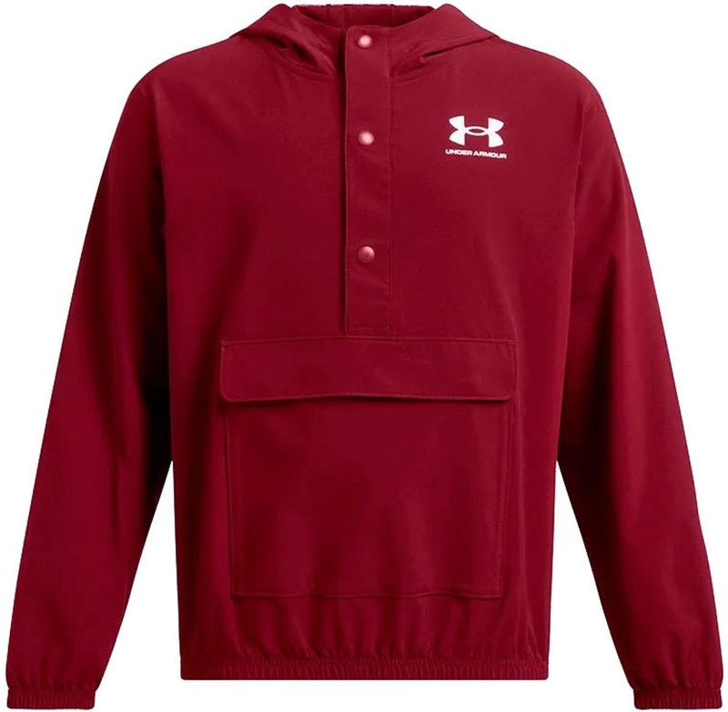 Under Armour - Icon Woven - Jas - Rood - 14-16 Jaar - Jongens