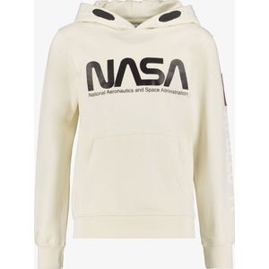 Unsigned jongens hoodie beige NASA - Maat 146/152