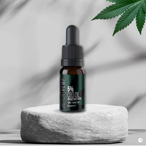 Dutch Hemp - CBD-olie - 5% - 10ml - Broad Spectrum