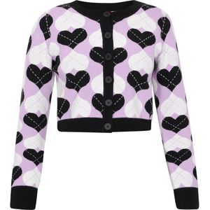 myMo - Vest - Hartpatroon - Regular Fit