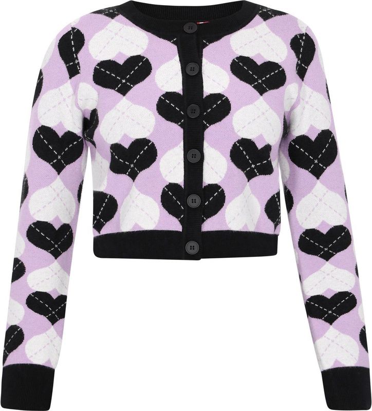 myMo - Vest - Hartpatroon - Regular Fit