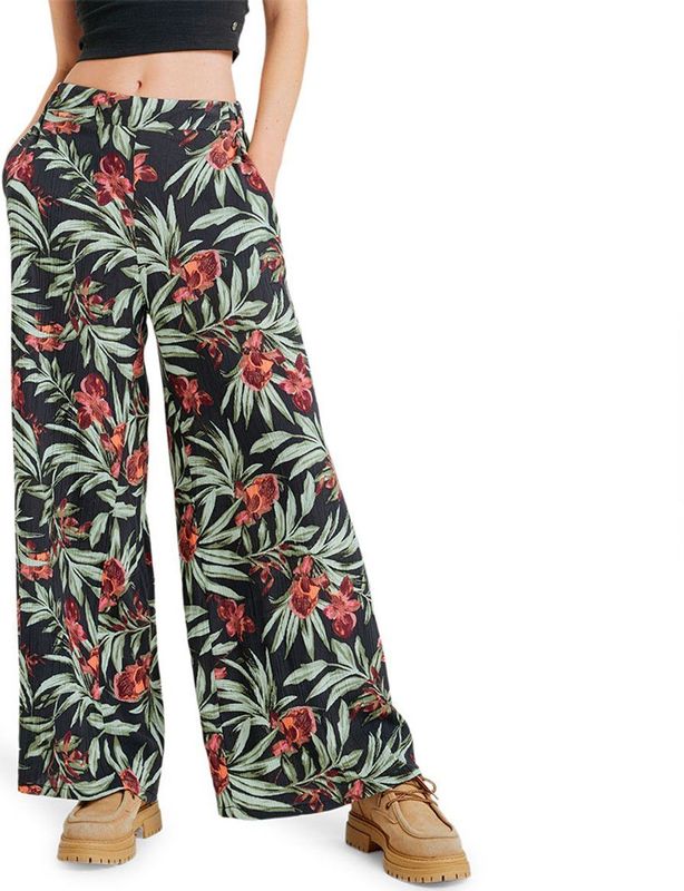 Roxy - Midnight Avenue Crinkle - Broek - Regular Lengte - Dames