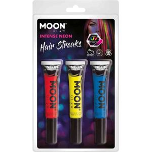 Moon Creations - Moon Glow - Intense Neon UV Set Haarmascara - Multicolours