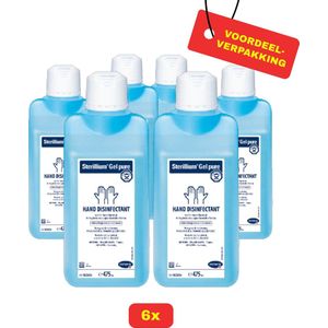 6 x Sterillium GEL. Handdesinfectant van Hartmann - 6 x 475ml - Voordeelverpakking!