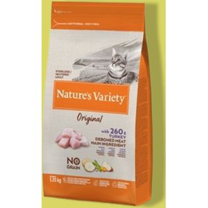 Nature's Variety - Original Sterilized Turkey No Grain Kattenvoer.