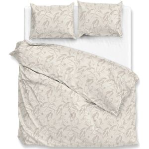 Zohome - Fiori-di-Satinado - Dekbedovertrek - Off-White - 260x220 - 100% Katoen-Satijn