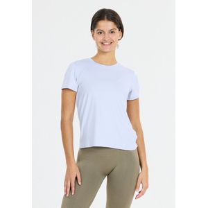 ATHLECIA - Pacy V2 W S/S Tee - Training T-shirt - Lichtblauw - Korte Mouw Dames