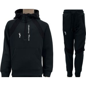 Hitman – Trainingspak Kinderen – Trainingspak Jongens – Joggingpak Jongens - Voetbal Pakje Jongens – Groen – Maat 140 – 9 tot 10 Jaar oud