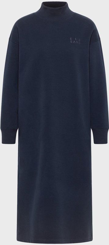 ELBSAND Womens Roomi Sweat Dress Jurk (Dames |blauw)