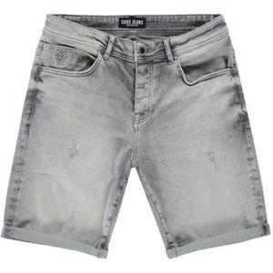 CARS Jeans Shorts TAZER SHORT DAMAGE Grey Used
