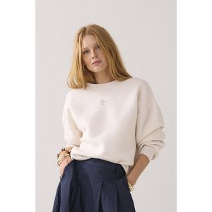 Summum - Hamburg-30413 - Sweatshirt - Ivory - Zachte Kwaliteit