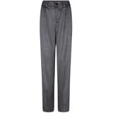 EsQualo - Trouser Shimmer Crinkle - Broek - Anthraciet